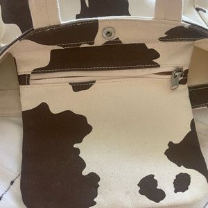 Baggu brown cow duck bag